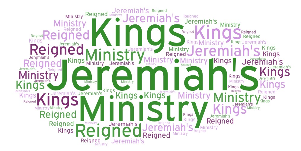 Which Kings Reigned During Jeremiah's Ministry