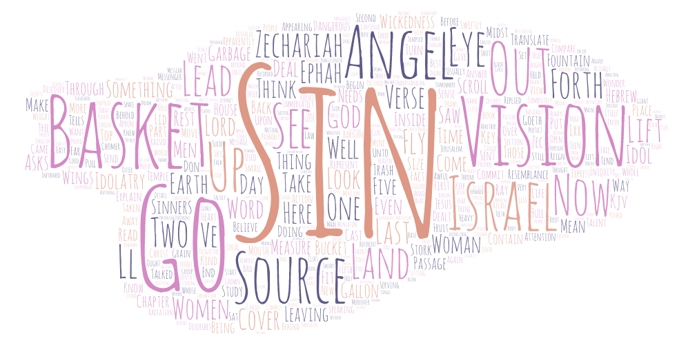 Zechariah 5 Commentary Verses&nbsp;5-11