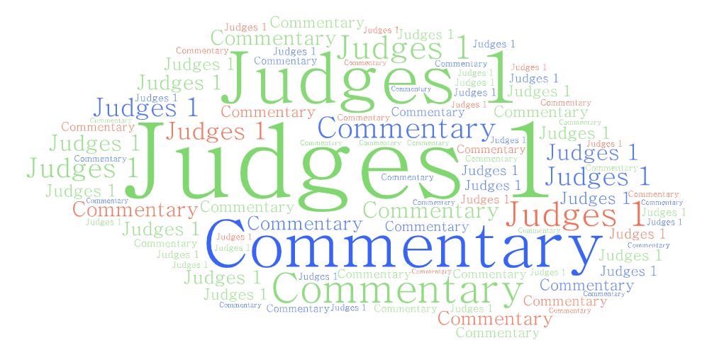 Judges 1 Commentary