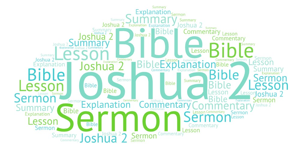 Joshua 2 Sermon, Bible, Commentary, Lesson, Summary,&nbsp;Explanation