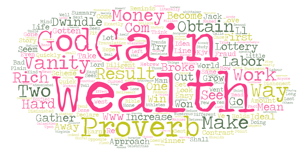 Proverbs 13 11&nbsp;Summary