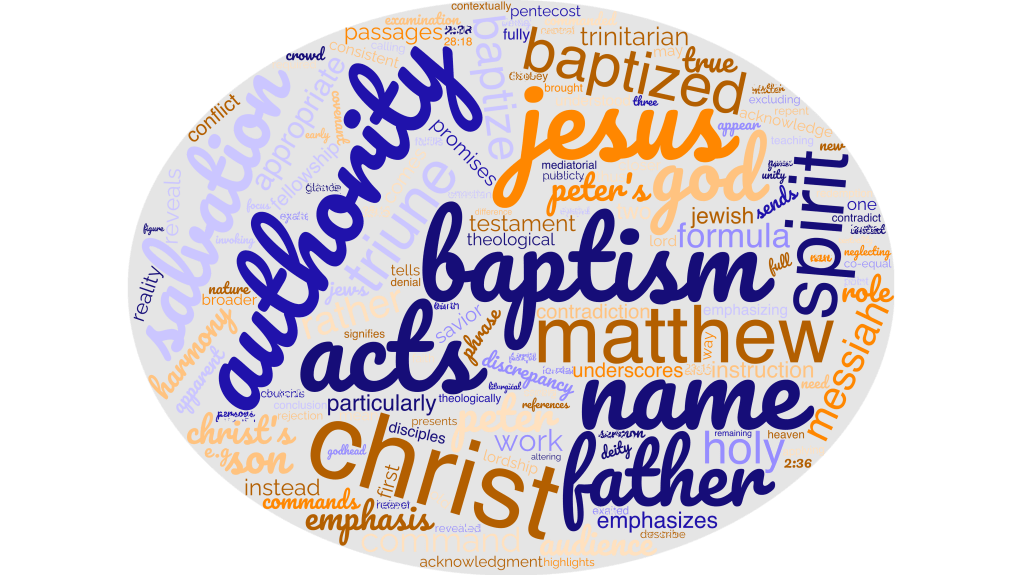 Did Peter disobey Christ when he commanded the Jews to be baptized in the name of Jesus in Acts&nbsp;2:38?