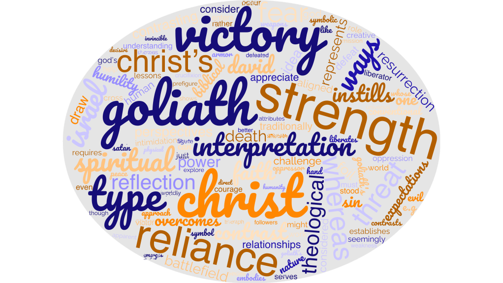 Is Goliath in the Old Testament a type of&nbsp;Christ?