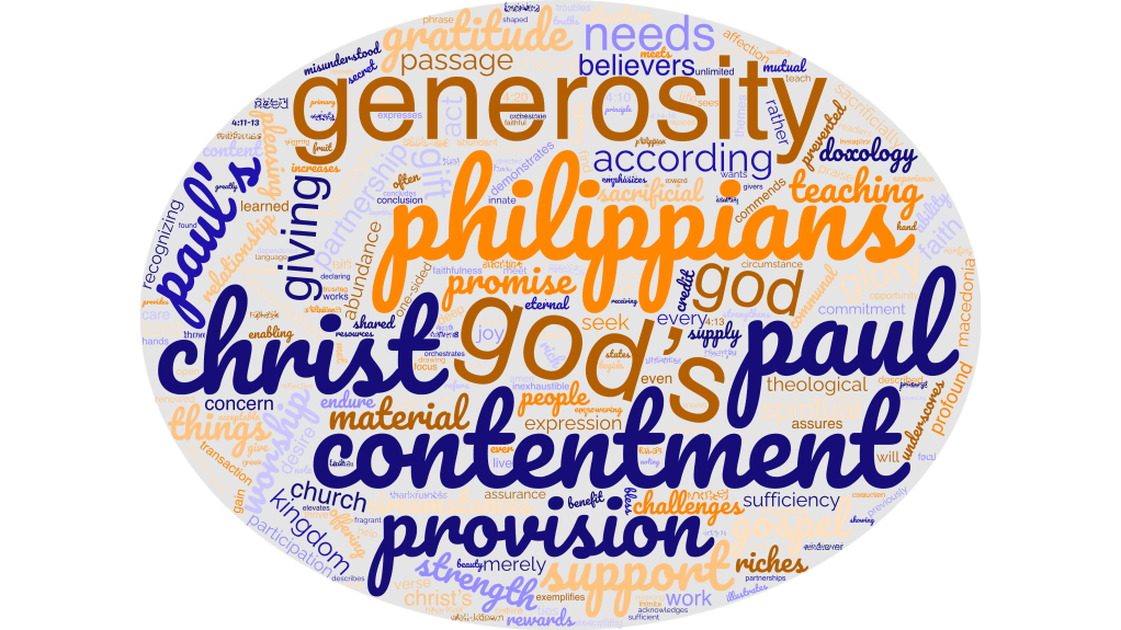 Philippians 4:10-20 Meaning