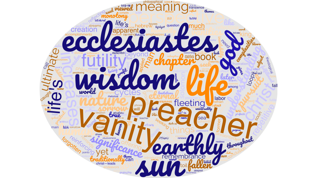 What is the main message of Ecclesiastes&nbsp;1?