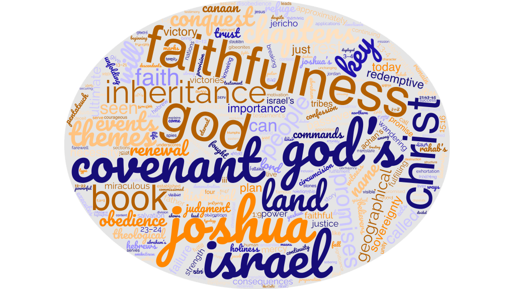 What is the main point of the book of&nbsp;Joshua?