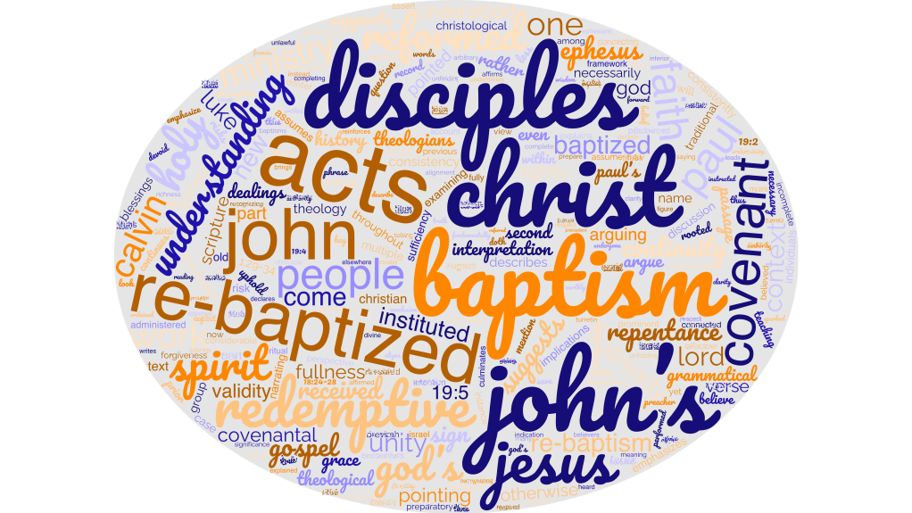 Were the Disciples in Acts 19:5&nbsp;Re-Baptized?