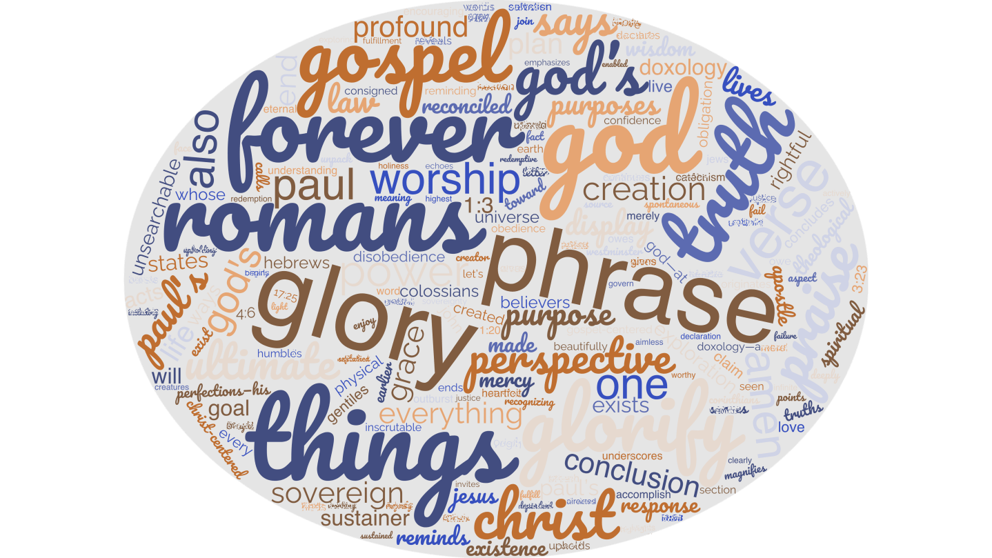 Romans 11 36 meaning explaining the book