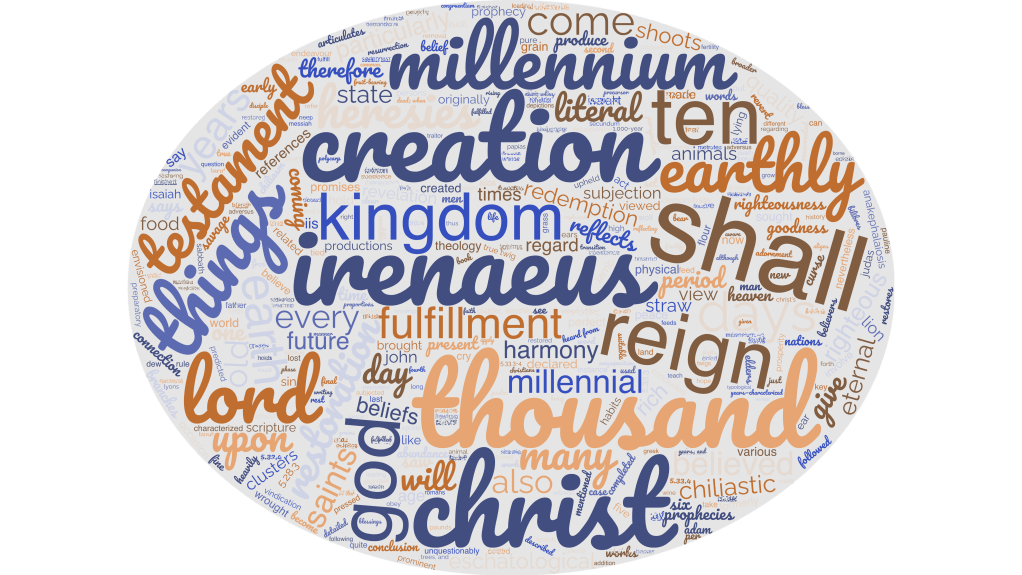 What did Irenaeus of Lyons believe about the&nbsp;Millennium?